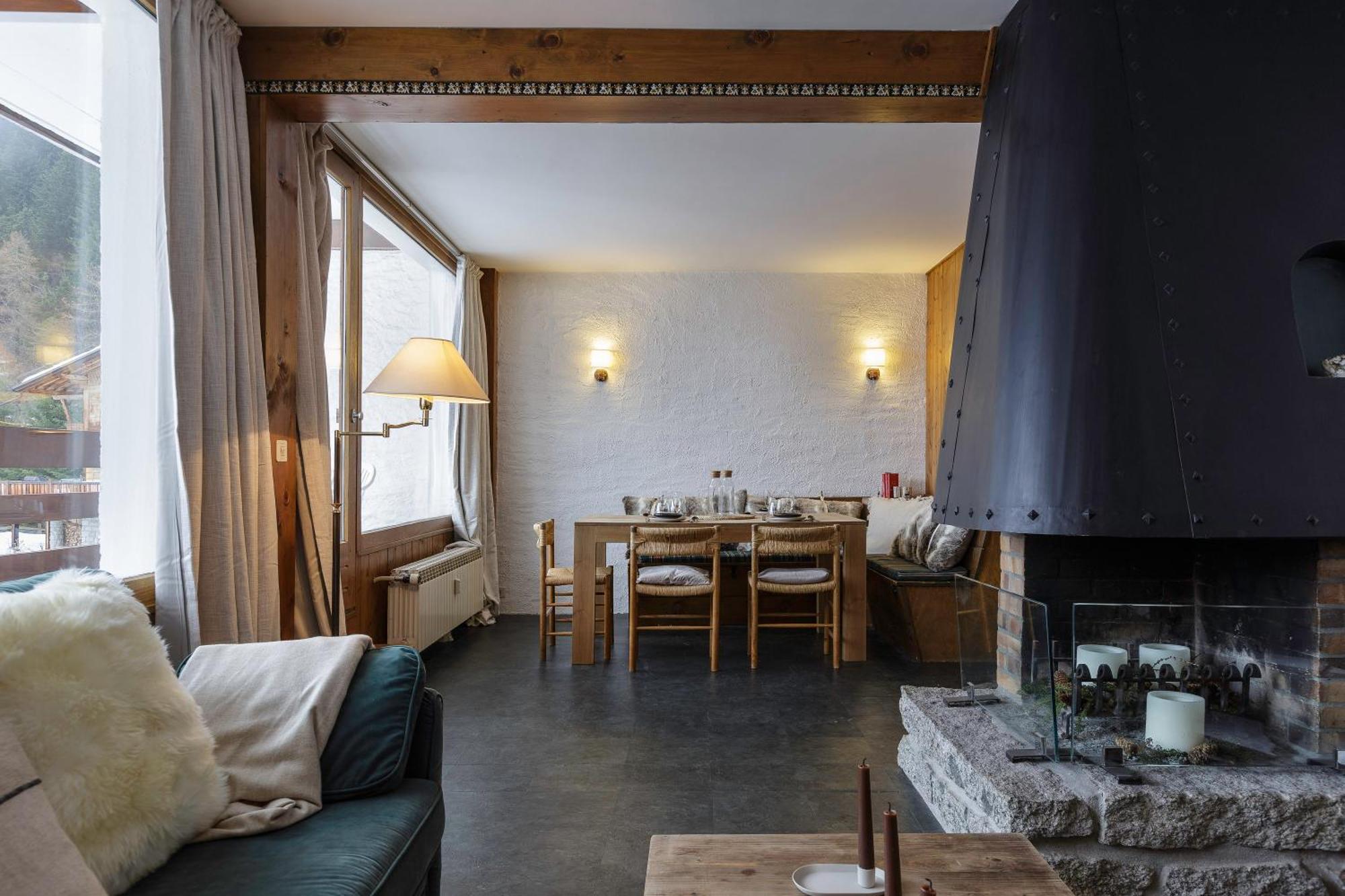 Sunny Nest - View Of Mb Montroc - Happy Rentals Chamonix Exteriér fotografie